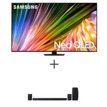 Smart TV Samsung AI TV 65" Polegadas Neo QLED 4K 2024 QN65QN85DA + Soundbar Samsung 9.1.4 Canais e 656W, Alexa HW-Q