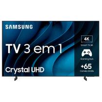 Smart TV Samsung Crystal UHD 4K 50" Polegadas 50CU8000 com Painel Dynamic Crystal Color, Design AirSlim e Alexa bu