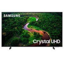 Smart TV Samsung Crystal UHD 4K 75" Polegadas 75CU8000 com Painel Dynamic Crystal Color, Design AirSlim e Alexa bui
