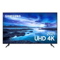 Smart TV Samsung UHD Processador Crystal 4K 43AU7700 Tela sem limites Controle Único 43"