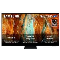 Smart TV Samsung Vision AI NEO QLED Ultra 4K 85" Polegadas QN70F 2025 com Controle por Gestos