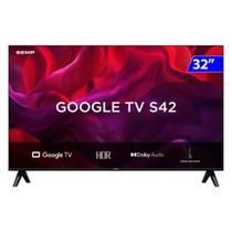 Smart TV Semp LED 32 HD Wi-Fi Android TV 32S42