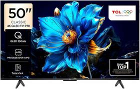 Smart TV TCL 50 polegadas 50P7K 4K QLED UHD 60Hz Processador AiPQ 3 HDMI com assistente