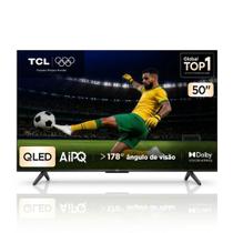Smart TV TCL 50 Polegadas QLED 4K P7K Wi-Fi Bluetooth Google TV