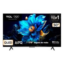 Smart Tv TCL 50" QLED 4K 50P7K Google Tv Comando de Voz Bivolt