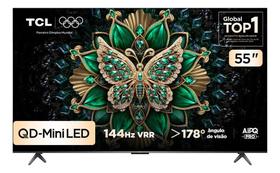 Smart TV TCL 55 Polegadas QLED Mini LED 4K C6K WiFi Bluetoot