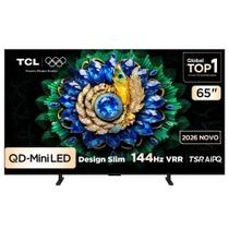 Smart TV TCL 65 Polegadas QLED Mini LED 4K A400M WiFi Bluetooth Google TV HDR10+ 144 Hz VRR 65A400M