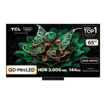 Smart TV TCL 65 Polegadas QLED Mini LED 4K C7K WiFi Bluetooth Google TV 4 HDMI 144Hz HDR10 65C7K Smart TV TCL 65 Polegadas QLED Mini LED 4K C7K WiFi Bluetooth Google TV 4 HDMI 144Hz HDR10 65C7K