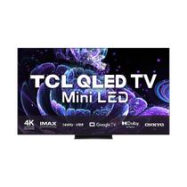 Smart TV TCL 65" QLED MINI LED 4K 4 HDMI WI-FI Google Assistente Chromecast Bluetooth IMAX 65C835