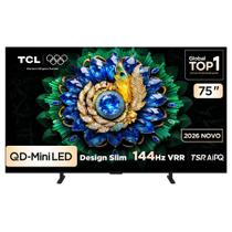 Smart TV TCL 75 Polegadas QLED Mini LED 4K A400M WiFi Bluetooth Google TV HDR10+ 144 Hz VRR 75A400M Smart TV TCL 75 Polegadas QLED Mini LED 4K A400M WiFi Bluetooth Google TV HDR10+ 144 Hz VRR 75A400M