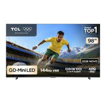 Smart TV TCL 98 Polegadas QLED Mini LED 4K P8L WiFi Bluetooth Google TV HDR10+ 144 Hz VRR 98P8L