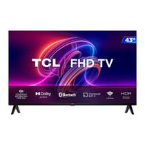 Smart TV TCL LED 43 Polegadas Full HD HDR Wi-Fi Android Comando De Voz 43S5400A