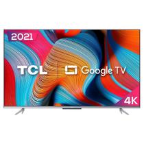 Smart TV TCL LED 55" 4K UHD 55P635, Google TV, HDR com Wifi dual band, Comando por controle de Voz, borda fina, Bivolt P