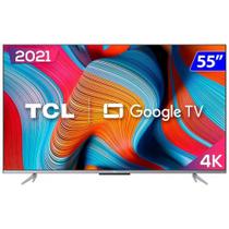 Smart TV TCL LED 55 4K UHD Wi-Fi Google Android TV Comando de Voz 55P725 - Semp Toshiba