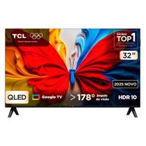 Smart TV TCL QLED 32" S5K FHD Google TV, Dolby Audio, HDR10, Googlecast Integrado