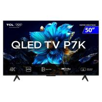 Smart TV TCL QLED 50 4K 50P7K Comando De Voz