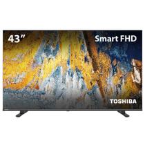 Smart TV Toshiba 43 Polegadas Full HD Streaming HDMI USB Wi Fi Conversor Integrado TB017M 43V35L
