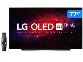 Smart TV Ultra HD 4K OLED IPS 77” LG OLED77CXPSA - Wi-Fi Bluetooth Inteligência Artificial 4 HDMI