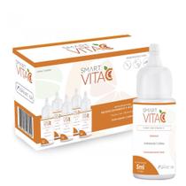 Smart Vita C Fluído Antioxidante Cutêaneo Monodose 5ml Para Microagulhamento e Jato de Plasma