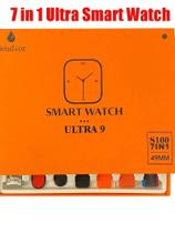 SMART WATCH, com 7 Pulseiras capa protetora e Tela HD