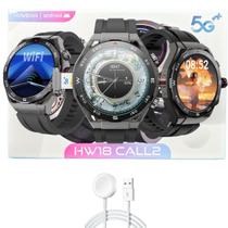 Smart Watch Hw18 Call2 5G Relogio Inteligente Chip Chatgpt Gps Nfc Grava Vidio Audio Tira Foto