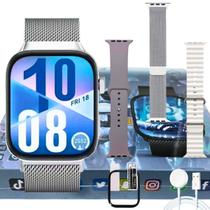 Smart Watch Microwear Hw S10 Call 5g Chip Camera Android Amoled ChatGpt Baixa Apps + Acessorios