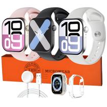 Smart Watch Microwear W10 Mini Relogio Inteligente Pequeno Para Pulso Finos Masculino Feminino