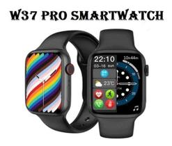 Smart watch Original W37 Pro Preto 44mm Series 7 Watch 7 Relógio de Pulso Masculino Feminino