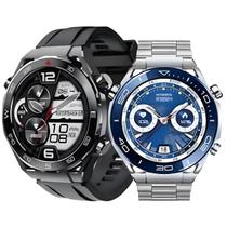 Smart Watch Relógio De Luxo Masculino Hw5 Max Bluetooth GpsTroca Pulseira Foto C/3 Pulseiras