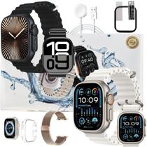 Smart Watch Relogio Inteligente Ultra U4 Lançamento Microwear Tela Amoled 49mm Chatgpt Gps Bussola