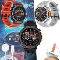 Smart Watch Relogio M Rex 4 Relógio Tático Masculino Original Gps ChatGpt Amoled Resistente a Agua