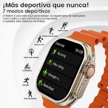 SMART WATCH ULTRA 9 com 7 Pulseiras