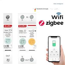 Smart Wifi Zigbee - Medidor de Energia com Relé Temporizador e Proteção de Tensão