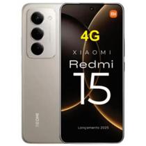 Smartphone 15 8GB 256GB Titanium Grey - Câmera 50MP - Dual Chip - Versão Global - Redmi15 Smartphone 15 8GB 256GB Titanium Grey - Câmera 50MP - Dual Chip - Versão Global - Redmi15