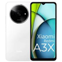 Smartphone A3X 128GB 4GB RAM Dual SIM Tela 6.71" (Moonlight White) Branco