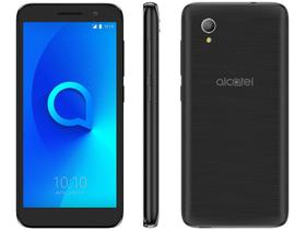 Smartphone Alcatel 1 8GB Preto 4G Quad Core - 1GB RAM Tela 5” Câm. 8MP + Selfie 5MP Dual Chip