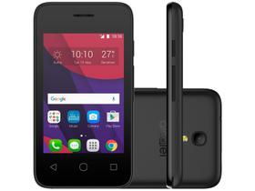 Smartphone Alcatel PIXI4 3,5 4GB Preto Dual Chip - 3G Câm. 5MP Tela 3,5” Proc. Dual Core