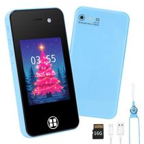 Smartphone ANTUMKDS Kids com câmera dupla, cartão SD de 16 GB azul 4-8Y Smartphone ANTUMKDS Kids com câmera dupla, cartão SD de 16 GB azul 4-8Y