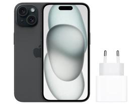 Smartphone Apple iPhone 15 256GB Preto Smartphone Apple iPhone 15 256GB Preto