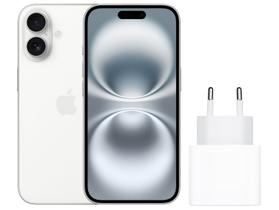 Smartphone Apple iPhone 16 128GB Branco Smartphone Apple iPhone 16 128GB Branco
