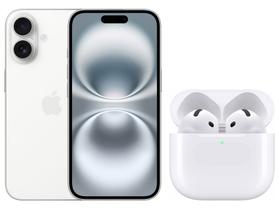 Smartphone Apple iPhone 16 128GB Branco Smartphone Apple iPhone 16 128GB Branco