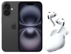 Smartphone Apple iPhone 16 128GB Preto