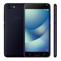 Smartphone Asus Zenfone 4 Max Dual Chip Android 7 Tela 5.5 Snapdragon 32GB 4G Câmera Dual Traseira 13MP+5MP Frontal 8MP Preto