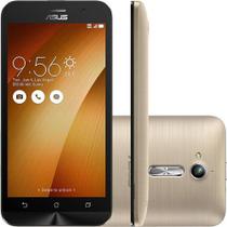 Smartphone Asus Zenfone Go Dual Chip Android 5.1 Tela 5" 8GB 3G Câmera 8MP - Dourado - ZB500KG-3G027BR