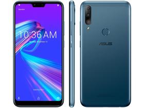 Smartphone Asus ZenFone Shot Plus 64GB Azul 4G - Octa-Core 4GB RAM 6,26” Câm. Tripla + Selfie 8MP