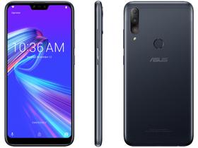 Smartphone Asus ZenFone Shot Plus 64GB Preto 4G Octa-Core 4GB RAM 6,26” Câm. Tripla + Selfie 8MP