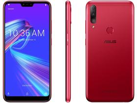 Smartphone Asus ZenFone Shot Plus 64GB Vermelho 4G - Octa-Core 4GB RAM 6,26” Câm. Tripla + Selfie 8M