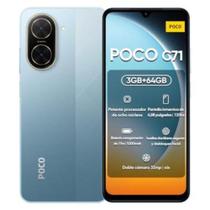 スマートフォン本体 POCO C71 Blue 3GB RAM 64GB ROM Smartphone C71 64GB 3GB RAM Dual SIM Tela 6.88