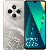Smartphone C75 NFC 256GB e 128GB 12GB RAM câmera tripla 50MP + 8MP tela 120Hz HD+ 6.8'' Premium Design Lançamento versão Global - Unity