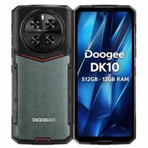Smartphone Celular Doogee DK10 512GB, 12GB RAM, 5G, Tela 6,67 polegadas AMOLED 120 Hz FHD, Câmera 50 MP, Bateria 5150 mAh, NFC, Dual SIM, Android, de